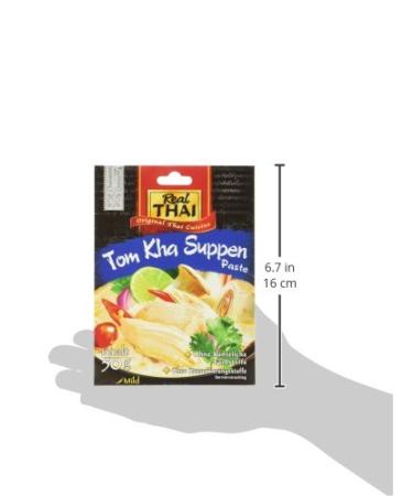 Buy Real Thai Tom Kha Paste (50g) - Authentic Flavor for Thai Cuisine | International Shipping Available - Buy Online on GoSupps.com