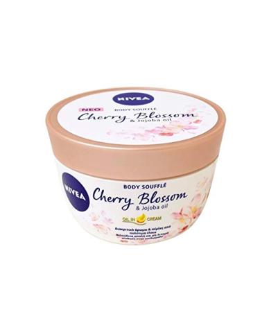 Nivea Body Cream Souffle Cherry Blossom & Jojoba Oil Moisturiser 200ml