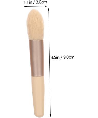 Healeved 1 Set Travel Makeup Brushes Highlights Hair Dye Kit Women Favor Hand Cream Pump Dispenser Travel Kits for Women Girl Makeup Brush Make up Brush Fiber Wool Soft Miss Cosmetic 9x3x1.6cm As Shown - Buy Online on GoSupps.com
