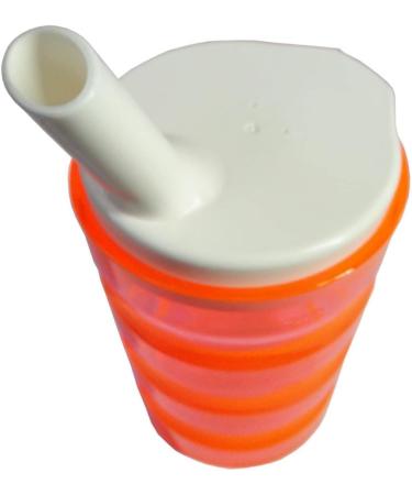 FabaCare Blue Drinking Cup with Two Lids - Grooved Sippy Cup Easy to Clean with Special Seal - Perfect for All Ages - Buy Online on GoSupps.com