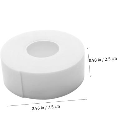 FOMIYES 10 Rolls makeup tools white tape grafting tape Protective agent auxiliary tool adhesive tape eyelash curler patch microporous Follow up eyelash tape for lash extensions twine Foam - Buy Online on GoSupps.com