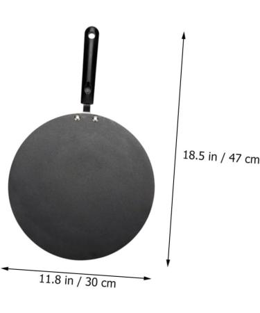 Zerodeko 1 Set Pancake Fruit Pan Induction Frying Pan Cast Iron Frying Pan Non Stick Fry Pans Stainless Cookware Non Stick Pan for Eggs Flat Wisking Tool Accessories Handheld Aluminum Alloy - Buy Online on GoSupps.com