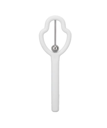 Tongue tip Exerciser mouth tongue tip trainer oral muscle strength tongue training device tongue trainer children mouth tongue tip exercise trainer training tongue muscle force tongue tip (white)