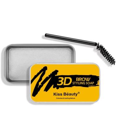 Soap Brows - Wild Eyebrow Styling Soap with Eyebrow Brush | Long Lasting Waterproof Smudge Proof Eyebrow Styling Pomade for Natural Brows Pochy - Buy Online on GoSupps.com