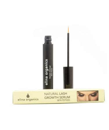 Natural Lash Growth Serum Peptides toxic-free chemical-free eye lash strengthening grow eyelashes cruelty-free gluten-free organic eye lash conditioning