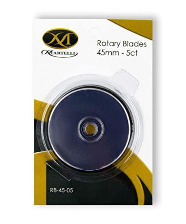 Martelli Rotary Cutter Blades (45mm, 5 Blades) Original Version