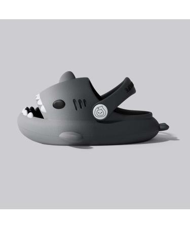 Children's Shark Slippers for Girls - Slipproof Toddler Beach & Shower Flip Flops - Pink Blue Mint Green Gray Yellow - EU Sizes 25/26 - Buy Online on GoSupps.com