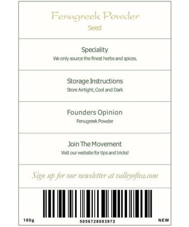 Fenugreek Powder Fenugreek Powder Organic Fenugreek Powder - Buy Online on GoSupps.com