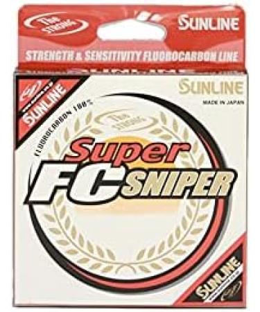 Sunline Super FC Sniper 5 lb Natural Clear 660 yd - High Performance Fluorocarbon Fishing Line - Buy Online on GoSupps.com
