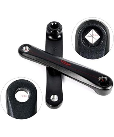 Bafang 170mm Electric Bicycle Diamond Hole Left Crank Arm - BBS01 BBS02 BBSHD Electric Bike Part - Buy Online on GoSupps.com