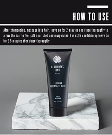 Gentlemens Tonic Soothing Aftershave Balm 100ml - Hydrating & Soothing Skin Care for Men | International Shipping Available - Buy Online on GoSupps.com