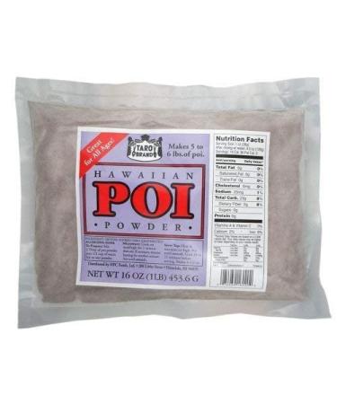 Hawaiian Poi Powder 1lb Bag - Authentic Taste, Makes 5-6 Pounds | [Your Brand Name] - Buy Online on GoSupps.com