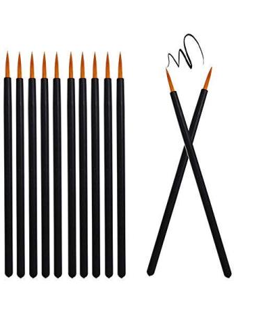 Uooker 100 PCS Disposable Eyeliner Makeup Brush Applicator Cosmetic Eye Wands Makeup Tool - Buy Online on GoSupps.com