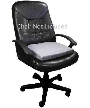 Extra Thick Memory Foam Tailbone Seat Cushion Pad - Sitting Relief & Posture Aid for Office Home & Driving | Gray - Buy Online on GoSupps.com