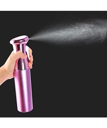 Salon Style Fine Mist Spray Bottle | 10 Oz Purple Aerosol Free Water Sprayer for Hairstyling and Cleaning Solutions - Buy Online on GoSupps.com