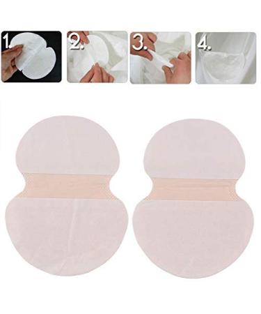 Disposable-less-welding pads absorbing blocks self-adhesive armpit antiperspirant smell sticker sweat absorption for dress shirt men women clothing (20 pieces) - Buy Online on GoSupps.com