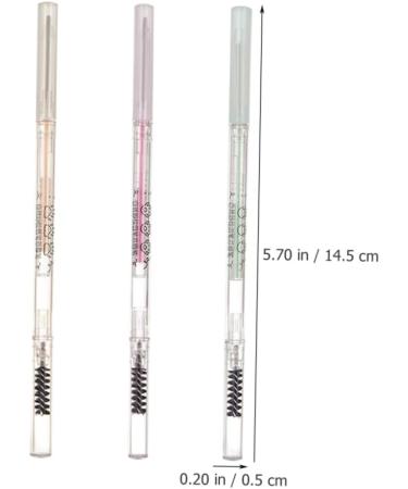 Baluue 5pcs Eyebrow Makeup Pencils Ash Brown Eyebrow Pencil Best Eyebrow Pencil Pencils with Plastic - Buy Online on GoSupps.com