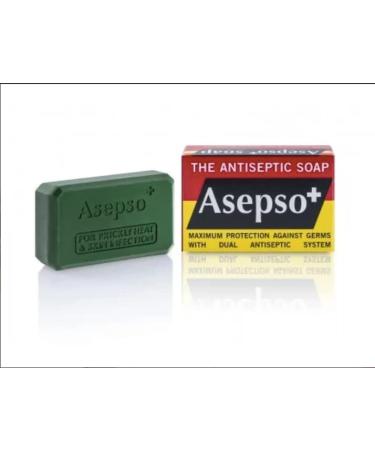 Asepso Original Antiseptic Soap 80g UK (6 Bars) - Buy Online on GoSupps.com