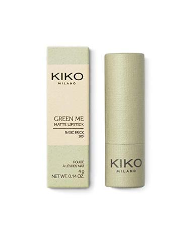 KIKO MILANO Green Me Matte Lipstick 103 - Extreme Comfort & Eco-Friendly Matte Lip Color for International Shipping - Buy Online on GoSupps.com