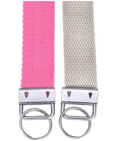 HORNO 50 Pieces of 1 Inch Key Fob Hardware Key Chain Fob Wristlet Hardware with Key Ring - Buy Online on GoSupps.com