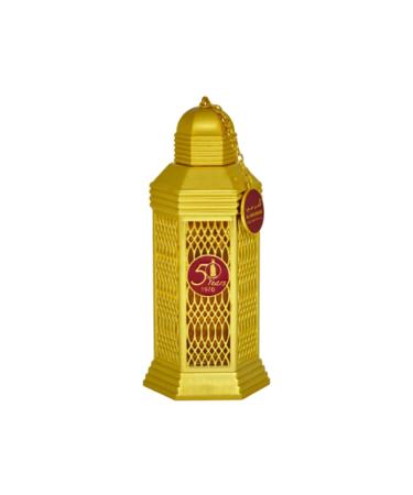Al Haramain 50 Years Golden Oud Eau De Parfum Limited Edition Spray 3.4 Ounce (Unisex) - Buy Online on GoSupps.com
