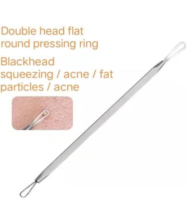 Danbao DANBAO Blackhead remover Acne acne extractor tool whitehead remover beautician supplies facial skin care tool The best acne removal kit-treatment of blemishes whiteheads clear nose skin (5PCS) 17.5*3.5*2 - Buy Online on GoSupps.com