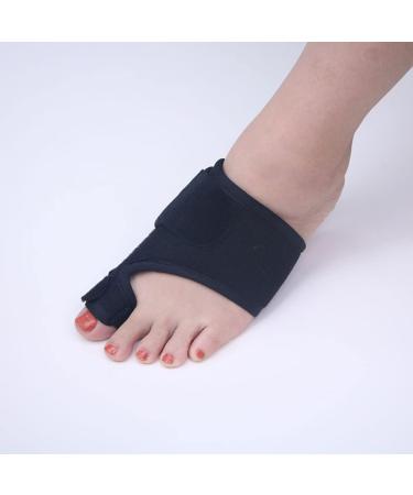 Orthopedic Toe Stretcher Bandages - 3 Pairs for Bunion Valgus Correction & Hallux Separator, Black Correctors for Men - Adult Fabrics - Buy Online on GoSupps.com