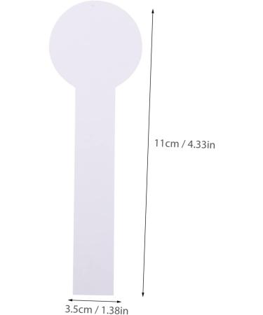 Hemoton Perfume Test Strips 100pcs - Disposable Paper Tester Cards for Vaporizer Pen & Essential Oils - 11x3.5cm - Buy Online on GoSupps.com