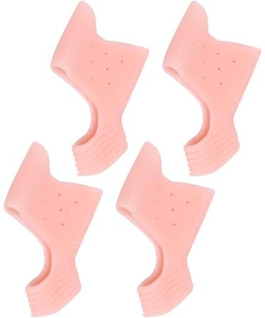 Bunion Hallux Valgus Corrector - 2 Pairs, Elastic & Breathable Toe Separator for Pain Relief - NonSurgical Correction Tool (Skin Color) - Buy Online on GoSupps.com