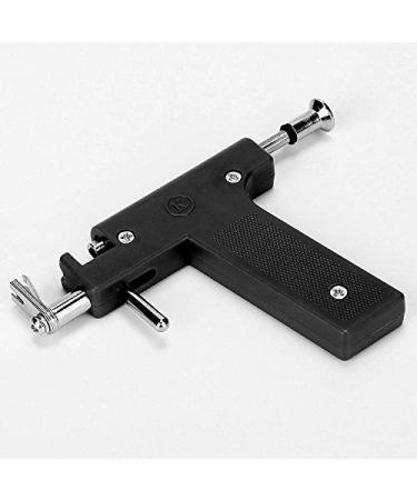 (98 Pcs) Ear Piercing Gun Tool Set with Ears Studs and Silicone Backs, Professional Painless Hole Tool kit, Stainless Steel Piercing Tool Kit (Black) - Buy Online on GoSupps.com