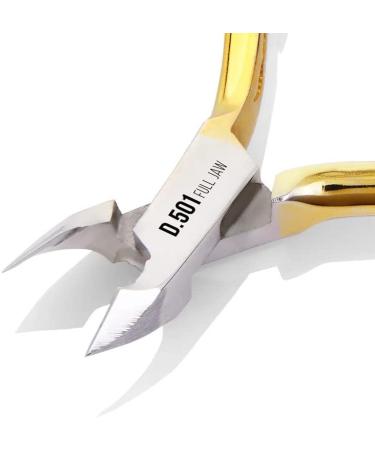 Nghia Professional Steel Cuticle Nipper C-118 (Previously D-501) - Osimihome Gold Plated Cuticle Cutter for Perfect Nail Care | Manicure Tool for Home/Spa/Salon (1 Pcs) - Buy Online on GoSupps.com