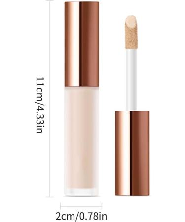 miduoidn Facial Concealer Long Lasting Makeup Oil-control Contouring Foundation Eyes Dark Circle Moisturizing Cosmetic Accessory Glossy Skin Color - Buy Online on GoSupps.com