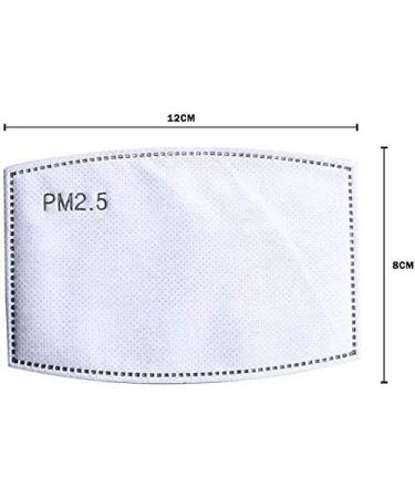 Primicity Reusable Black Face Mask with 5 Filters - Adjustable/Washable - Cotton Fabric - UK Seller - Buy Online on GoSupps.com