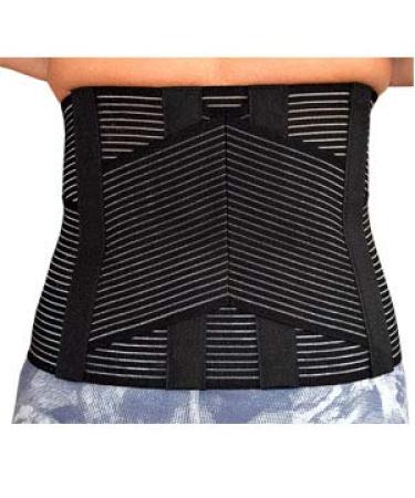 BODYPERFECT Active back support bandage (lumbar bandage) | Back bandage relieves back - Innovative back bandage lumbar (M