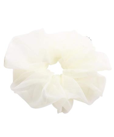 Daisy Del Sol 5 Pack Sheer Organza Pastel Color Hair Scrunchies - Assorted Earthy Tones - Buy Online on GoSupps.com