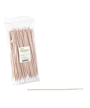 Wooden Handle Cotton Swab Applicator Medical Swab Cotton Swab 15cm (Non-Sterile)