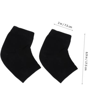 FRCOLOR 1 Pair Women s Socks Silicone Moisturizing Heel Sleeve Spa Socks Open Toe Socks Plantar Sleeve Socks for Women Ankle Wicking Socks Gel Socks Sole of Foot Miss Thick Socks - Buy Online on GoSupps.com