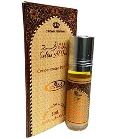 Sultan Al Oud - 6ml (.2 oz) Perfume Oil by AlRehab - Buy Online on GoSupps.com