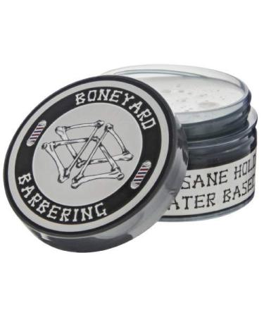 Boneyard Barbering Matte Pomade   With Strong & Flexible Hold   No Shine   Styling/Sculpting Wax for All Hair Types   Natural Looking Hairstyle with Long Lasting Definition & Texture   No Flakes 4 oz