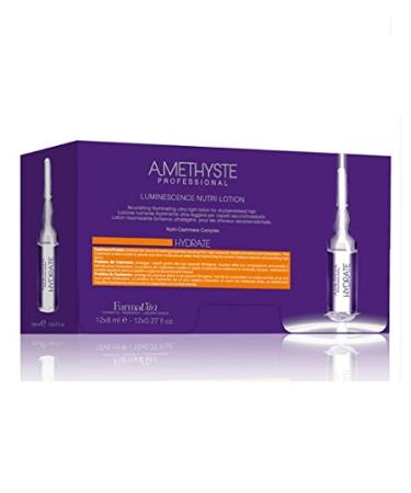 FARMAVITA AMETHISTE HYDRATE LUMINESCENCE NUTRI LOTION 12 x 8 ml ampoules moisturizing