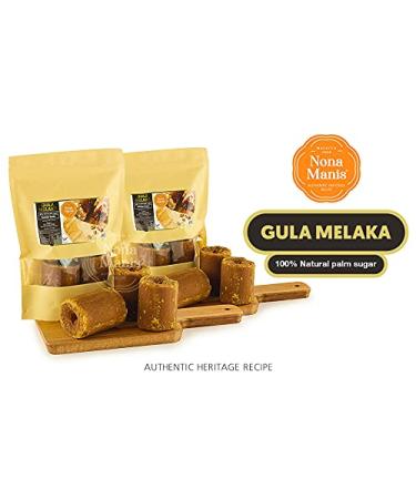 Nona Manis Premium Quality Coconut Palm Sugar 500g - Authentic Gula Malacca from Malaysia (2 Packs) - Buy Online on GoSupps.com