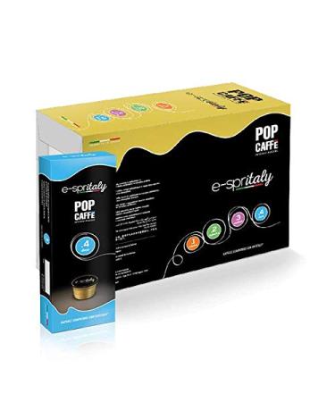 POP CAFFE' 200 capsules Pop Caffe ESprtaly compatible with Caffitaly Mix 4 coffee
