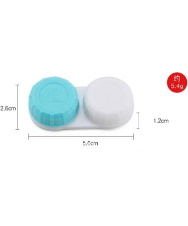 Buy 10 x Blue Contact Lens Storage Cases with L & R Caps - International Shipping Available - Buy Online on GoSupps.com