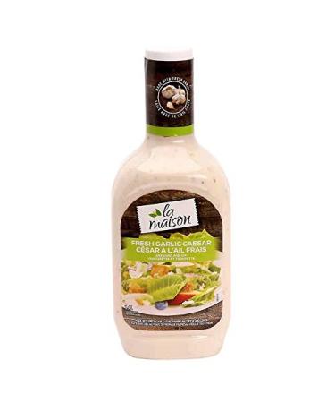 Caesar Salad Sauce Keto Friendly ZERO CARB Zero Sugar Made with Italian aged Parmesan and fresh garlic 1.4 L