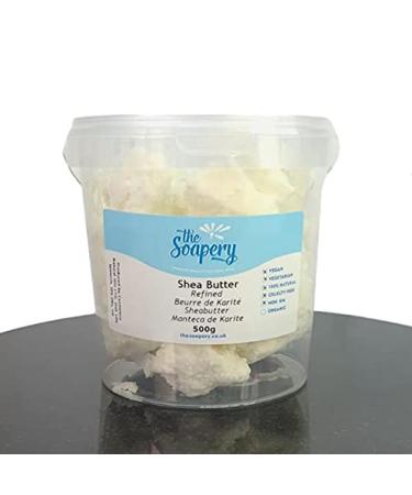 Shea Butter 500g - Refined 100% Pure and Natural 500 g (Pack of 1)
