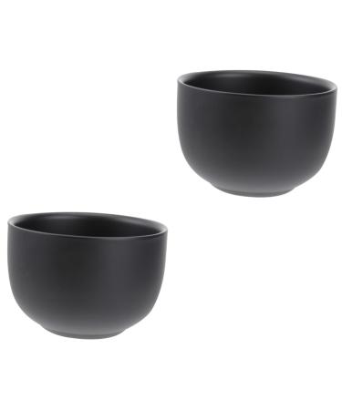 Frcolor 2st shaving bowls for men shaving soap can saier soap bowl Rason bowl Small pocket insert for handbags shaving razor Face razor Acryl Suite man