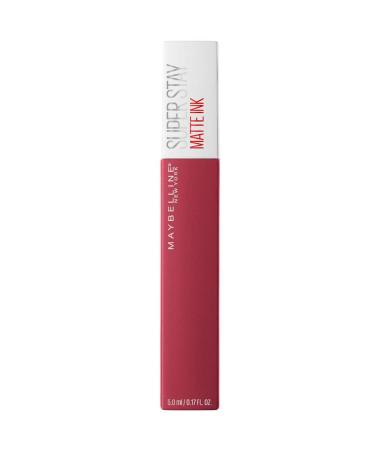 Maybelline New York lipstick Super Stay Matte Ink UN-NUDES liquid matt and long-lasting No. 80 Ruler 5ml No. 80 Ruler 5 ml (1 Pack) UN-NUDES - Buy Online on GoSupps.com