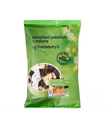 Sainsbury's Unsalted Peanuts & Raisins 200g - Unsalted Peanut & Raisin Mix