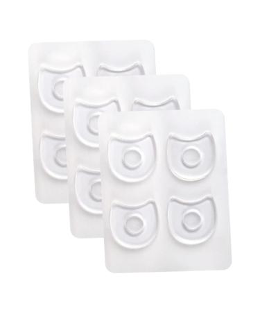 Healifty 12pcs Corn Foot Stickers Outdoor Step Mats Foot Pads for Women Nursing Accessories Toe Blister Cushions Gel Toe Protectors Foot Blister Cushions Daily Use Corn Cushion Toe Supply