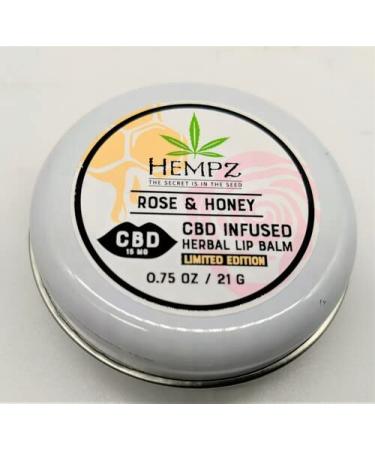 Hempz Lip Obsessed Lip Rose & Honey 0.75oz Limited Edition